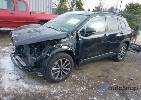 2025 Toyota Corolla Cross Xle from USA, damaged, VIN 7MUDAABG7SV123136